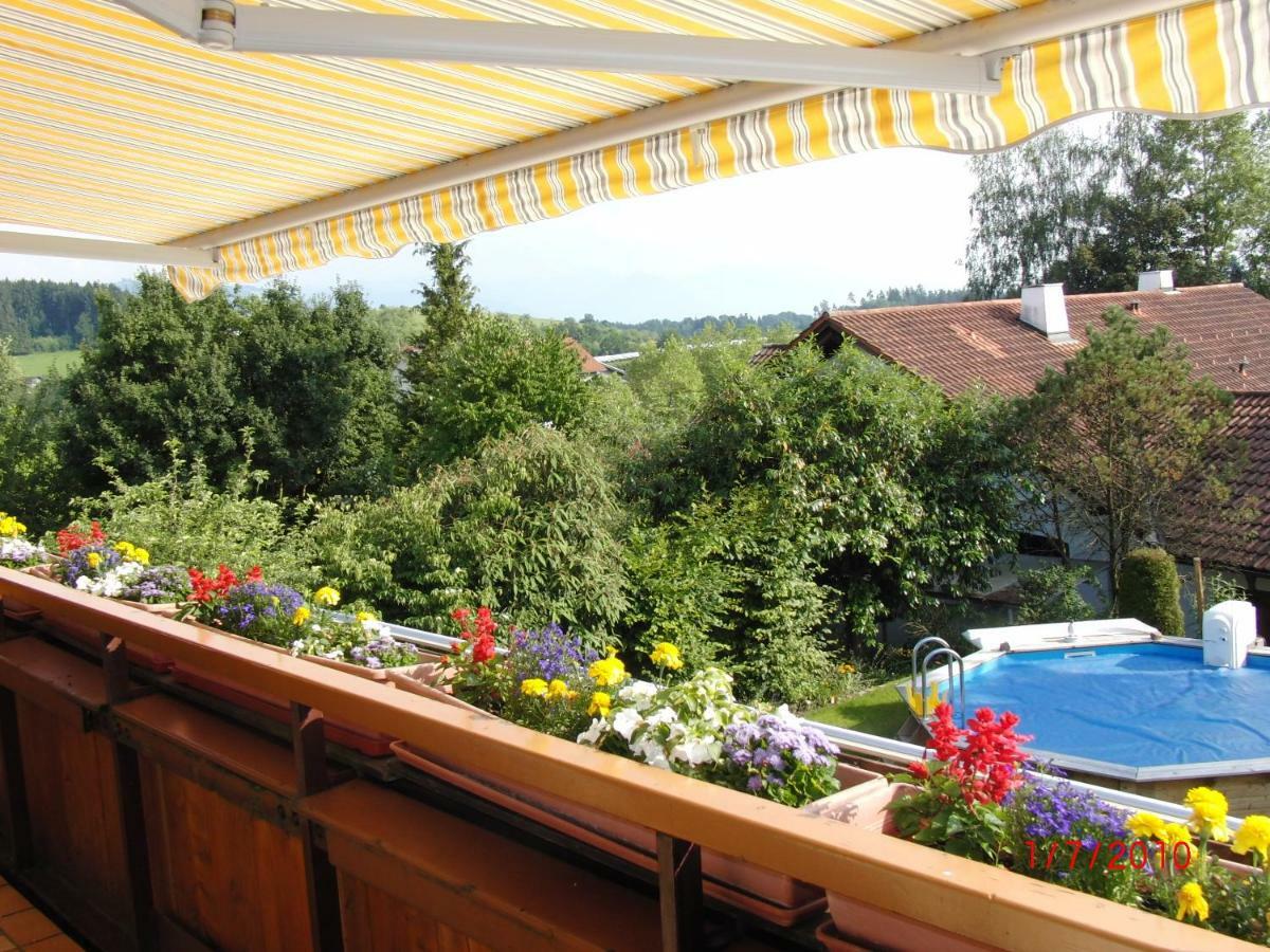 Ferienwohnung Ausblick Weißensberg Exterior foto